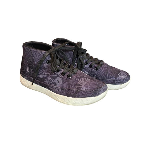 Nobull BLACK OASIS CANVAS MID TRAINER Women's Size 6 - Picture 1 of 10
